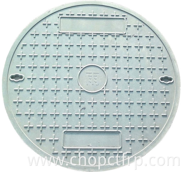 All sizes fiberglass well pit locking electrical lightweight manhole cover